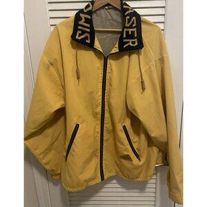 Vintage Simon Fraser Nautical Jacket Size XL Yellow Bowline
